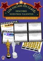Vista previa - Manualidades / Dibujos para colorear - Los Oscars en clase - Portada