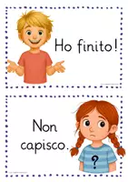 Vorschau - Poster - Anfangsunterricht Italienisch - Redemittel für den Unterricht - Seite 1