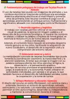 Vista previa - Juegos / Gamificación - Tarjetas Puzzle de Animales + 20 Juegos Educativos - página 1