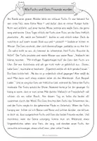 Vorschau - Arbeitsblätter - Lesetext: Wie Fuchs und Gans Freunde wurden - Mit Aufgaben - Seite 1