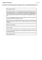 Vorschau - Arbeitsblätter - Klassenarbeit Deutsch zum Thema Brief - Seite 3