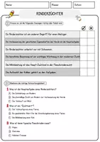 Vorschau - Arbeitsblätter - Rinderzüchter Beruf Arbeitsblätter mit Fragen + Lösungen Deutsch DaZ AB - Seite 2
