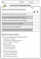 Vorschau - Arbeitsblätter - Wirtschaftsinformatiker Beruf Arbeitsblätter mit Fragen + Lösungen Deutsch DaZ AB - Seite 2