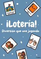 Vista previa - Juegos / Gamificación - Lotería de la diversidad y valores: Juego inclusivo para el aula (convivencia escolar). - Portada