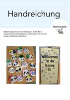 Vorschau - Anderer Materialtyp - Panda Türdekoration Pandaklasse - Seite 1