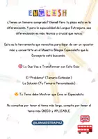 Vista previa - Para docentes: organización, planificación y formación - Guía OPOSICIONES Inglés - Cómo PERSONALIZAR tu temario para hacerlo ÚNICO - página 1