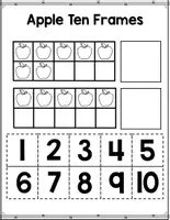 Vorschau - Arbeitsblätter - Fall & Autumn No-Prep Worksheets for Kindergarten - Seite 1