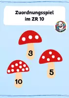 Vorschau - Spiele - Zuordnungsspiel ZR 10 - Mengen & Zahlen - Deckblatt