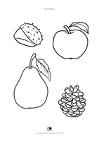 Vorschau - Mal- und Bastelvorlagen - Freebie Herbstbilder - Seite 3