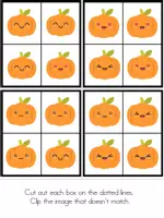 Vorschau - Arbeitsblätter - Fall Activity Pack | Math, Literacy, and Fine Motor Centers - Seite 1