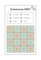Vorschau - Spiele - Bingo Spiel Schwimmen - Seite 2