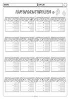 Vorschau - Arbeitsblätter - Aufgabenfamilien - von mal zu geteilt (4 Arbeitsblätter) - Seite 2