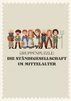Vorschau - Arbeitsblätter - Die Ständegesellschaft im Mittelalter - Deckblatt