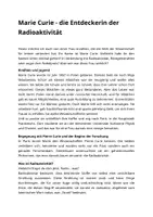Vorschau - Audio-Dateien - Wer war: Marie Curie (PDF + MP3) - Seite 1