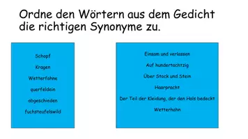 Vorschau - Stundenentwürfe - Gedicht "der Wind" mit vielen Aufgaben - Seite 3