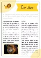 Vorschau - Arbeitsblätter - Die Big Five - Die Tiere Afrikas - Arbeitsheft (Ready to work mit Lösungen) - Seite 3