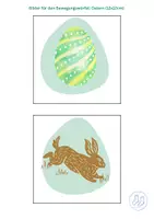 Vorschau - Fördermaterial/Inklusion - Bilder für den Bewegungswürfel Ostern - Seite 1