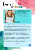 Voorbeeld - Juf Larissa - Canva e-book voor leerkrachten - Pagina 1