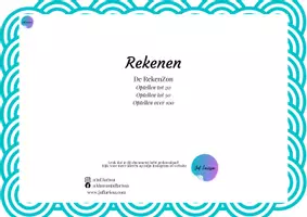 Voorbeeld - Juf Larissa - De RekenZon - Voorblad