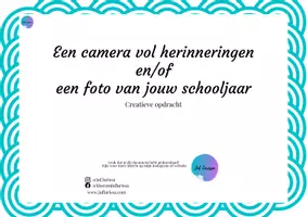 Voorbeeld - Juf Larissa - Een camera vol herinneringen - Voorblad