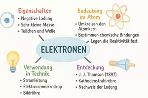 Vorschau - Arbeitsblätter - Arbeitsblatt "Elektronen" + interaktive Lösung & MP3 + Mindmap + Infografik - Seite 2