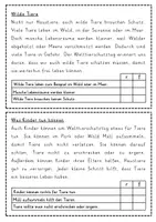 Vorschau - Aufgabenkarten - Lesekartei - Welttierschutztag - Seite 3