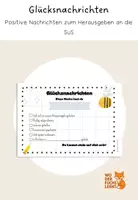 Vorschau - Anderer Materialtyp - Glücksnachrichten für Schüler und Schülerinnen - Deckblatt