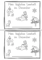 Vorschau - Arbeitsblätter - Monatsleseheft - Dezember - Klasse 2 - Seite 3