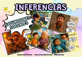Vista previa - Hojas de trabajo - INFERENCIAS. SITUACIONES SOCIALES - página 1