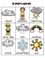 Vorschau - Arbeitsblätter - Weather Worksheets | Science, Literacy, & Fine Motor Skills - Seite 1