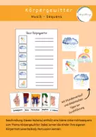 Vorschau - Stundenentwürfe - Body Percussion: Körpergewitter - Deckblatt