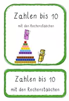 Vorschau - Stationenlernen - Klettmappe ZR10 _ Rechenstäbchen - Seite 3