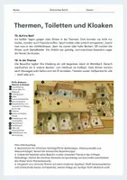 Vorschau - Arbeitsblätter - Thermen, Toiletten und Kloaken im römischen Reich / Wasserversorgung - Seite 2