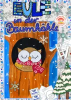 Vorschau - Arbeitsblätter - Kunst Winterzauber: Eule in der Baumhöhle - Deckblatt