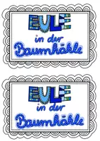 Vorschau - Arbeitsblätter - Kunst Winterzauber: Eule in der Baumhöhle - Seite 3