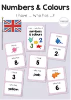 Vorschau - Spiele - Numbers & Colours: I have Who has (Lesespiel) - Deckblatt