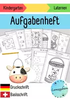 Vorschau - Mal- und Bastelvorlagen - Materialpaket Laternen / Laternenumzug / St. Martin - Seite 1