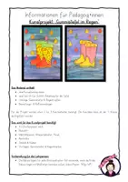 Vorschau - Stundenentwürfe - Kunst HERBST: Gummistiefel im Regen - Seite 2