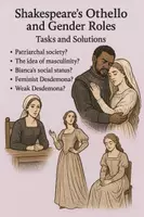 Vorschau - Arbeitsblätter - Shakespeare's Othello and Gender Roles (Tasks and Solutions) - Deckblatt