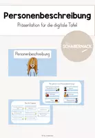 Vorschau - Unterrichtsreihen - Personenbeschreibung - Materialpaket - Seite 1
