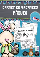 Vorschau - Arbeitsblätter - Carnet de Vacances: Pâques (1. Lernjahr) - Deckblatt