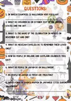 Προεπισκόπηση - Φύλλα εργασίας - Το Halloween σε όλο τον κόσμο. Δημοτικό. - Σελίδα 3