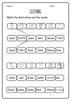 Vorschau - Unterrichtsreihen - Materialpaket - Englisch: Clothes, Body parts, food, shapes - Seite 3