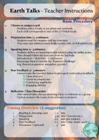Vorschau - Bildkarten - Gesprächskarten zur Nachhaltigkeit für den Englischunterricht - Seite 1