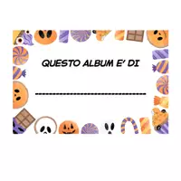 anteprima - Altro tipo di materiale - COLORIAMO HALLOWEEN ALBUM - Pagina di copertina