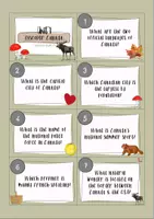 Vorschau - Arbeitsblätter - Canada Quiz – Orange Line 6 Unit 1 - Seite 1