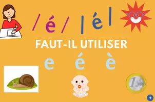 Aperçu - Préparation de séquence / Séquence complète - J'entends /é/ /è/, j'écris é è e ? - Page de couverture