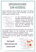 Vorschau - Arbeitsblätter - The Political System of the UK - Worksheet (editierbar) - Seite 1