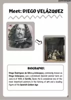 Vista previa - Hojas de trabajo - Discovering Diego Velázquez. - página 1