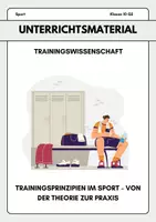Vorschau - Stundenentwürfe - Sporttheorie Oberstufe – KAR-Modell, koordinative Fähigkeiten, Belastungsnormative & Training - Seite 1